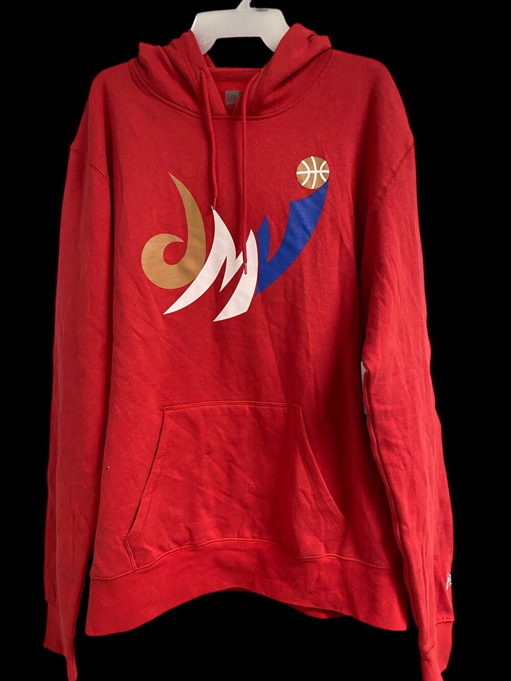 New Era Washington Wizards City Edition Hoodie Sweatshirt Womens XL NBA-NWT